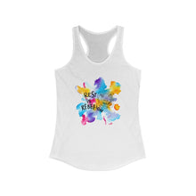 Load image into Gallery viewer, Rest is Rebellion - Curved Fit Racerback Tank
